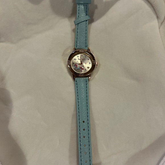 Sanrio Cinnamonroll Watch Cute Cartoon Rose Gold Belt Watch Women‘s Quartz - Picture 2 of 4